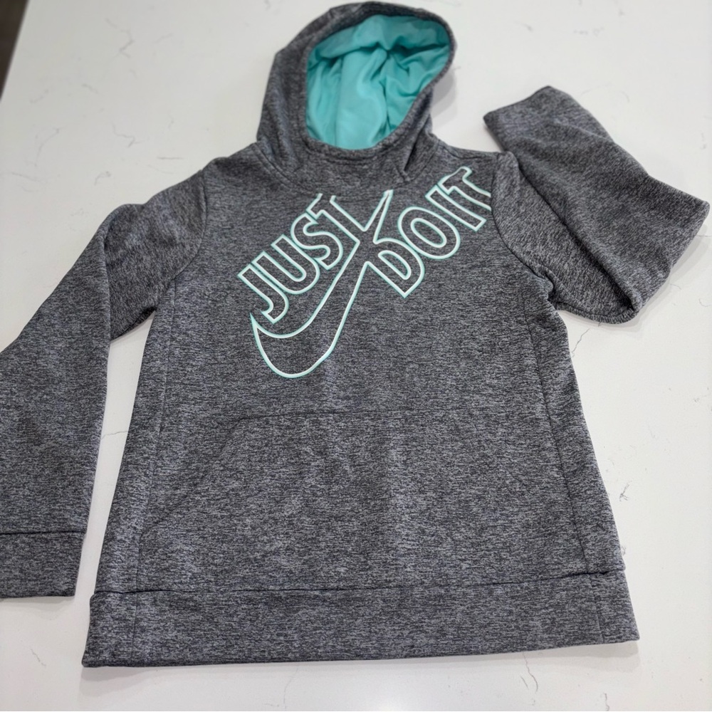 Nike Kids Gray Hoodie - Girls Large